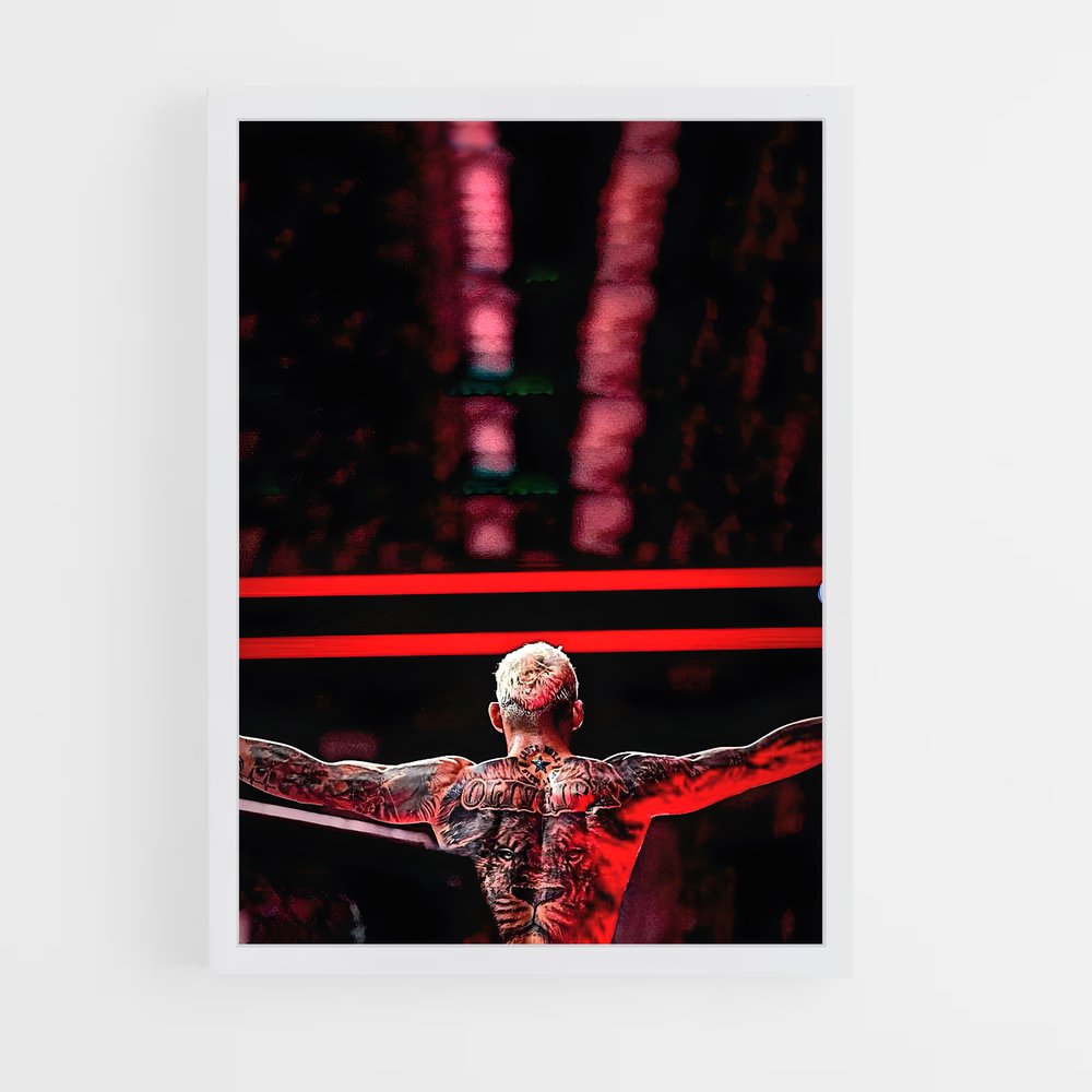 Poster Oliveira Unleashed – affiche MMA (vue 3)